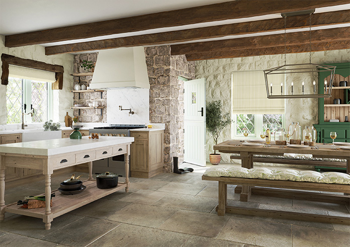 Nautical Stripes, Sand Dollar - Made to Measure Curtains - Image 8